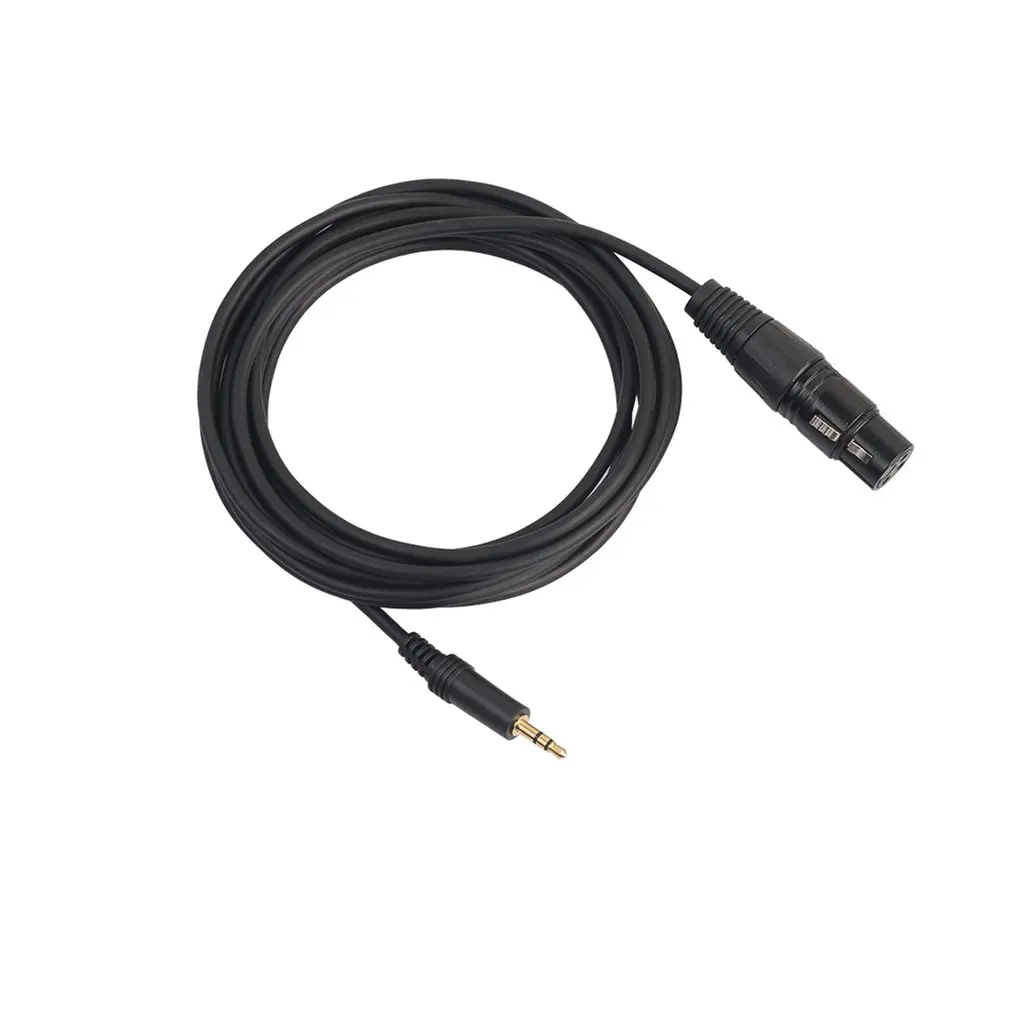 352030 Xlr 3 Pin Female To Right Angle 1/8 Xlr3F To Right-Angle 3.5 Mm Trs For Dv Camera/ Microphone Mic 355630 351830 352030 - Цвет: 352030