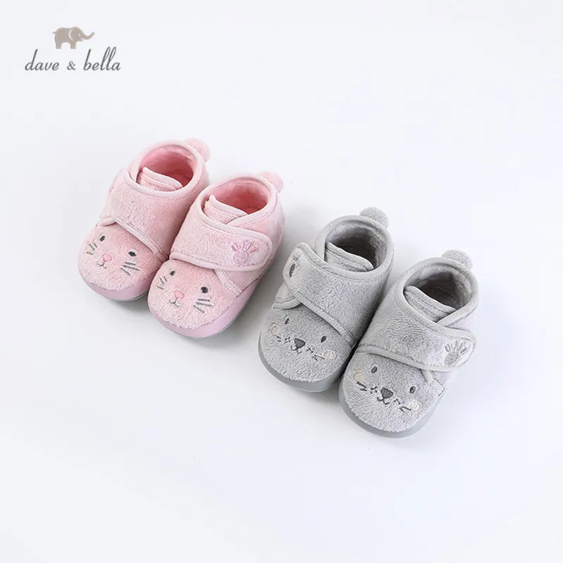 

DBZ16240 Dave Bella winter baby unisex fashion cartoon first walkers new born shoes