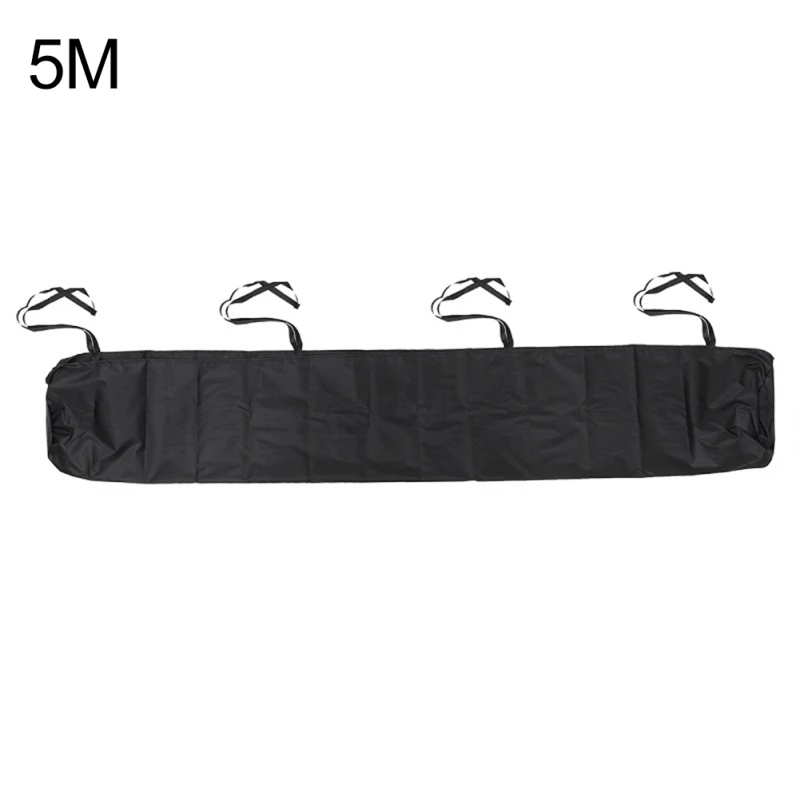 D Yard Garden Shelter Rain Weather Cover Patio Awning Winter Storage Bag Protector Sun Canopy Black - Цвет: D
