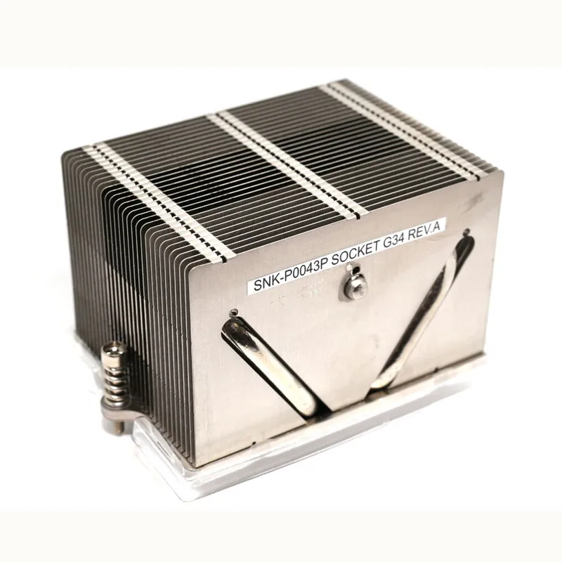 

2U Server CPU Processor heat sink SNK-P0043P Passive CPU Heatsink for AMD Socket G34 CPU Aluminium Cooling Heatsink