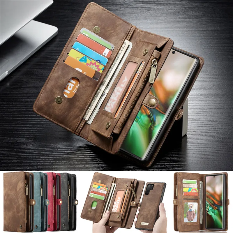 

Leather Case for Samsung Galaxy Note 10 Pro Wallet Cover for Samsung S8 S9 S10 Plus S10E A20E A20 A30 A40 A50 A70 A80 A90 Cases