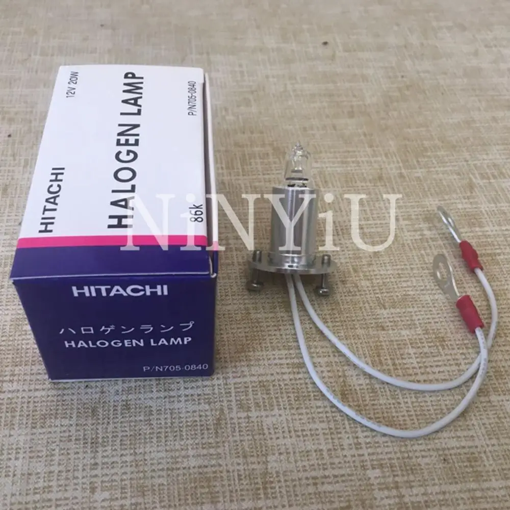 Галогенная лампа HITACHI 12 В 20 Вт совместимая с Hitachi 7060 7080 7160 7180 7050 биохимический
