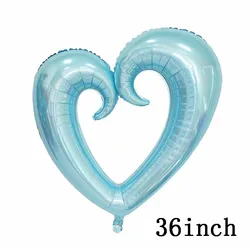 Heart Bear Foil Balloon - Perfect for Birthdays, Valentine's Day, and Wedding Decorations (Clear)