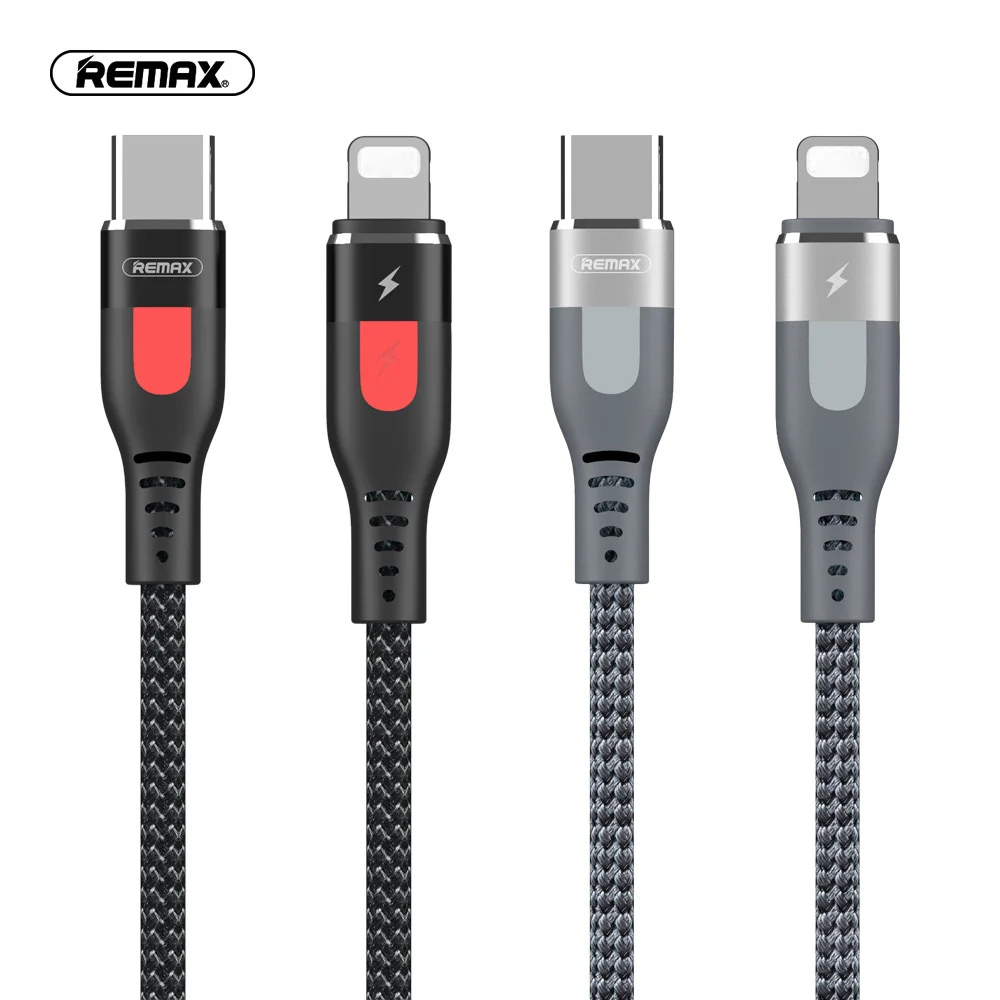 Remax 18 Вт PD кабель USB C для Lightning Кабель для iPhone 11 Pro зарядный кабель type-C для type-C кабель для передачи данных для huawei Macbook