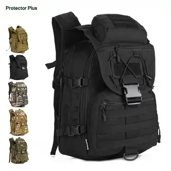 

Protector Plus 40L Capacity nylon Tactical Pack men's military hiking travel backpack army bag trekking camping sports S413