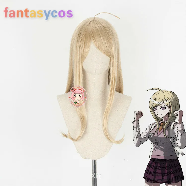 Парик для косплея из Dangan Ronpa Danganronpa V3 Длинный мягкий термостойкий костюм пианиста