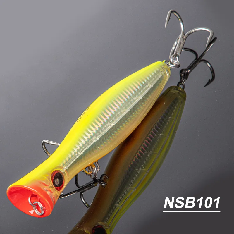 Lot 2 Pieces Live Target Fish Popper Lures Group Shoal of Fish Artificial  Hard Plastic Bait Ball 9cm/10g - AliExpress