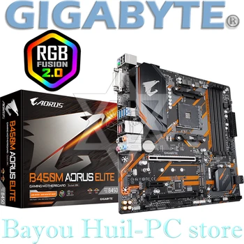 

GIGABYTE B450M AORUS ELITE Gaming AM4 DRR4 motherboard, new size, compatible with Ruilong second and third generation