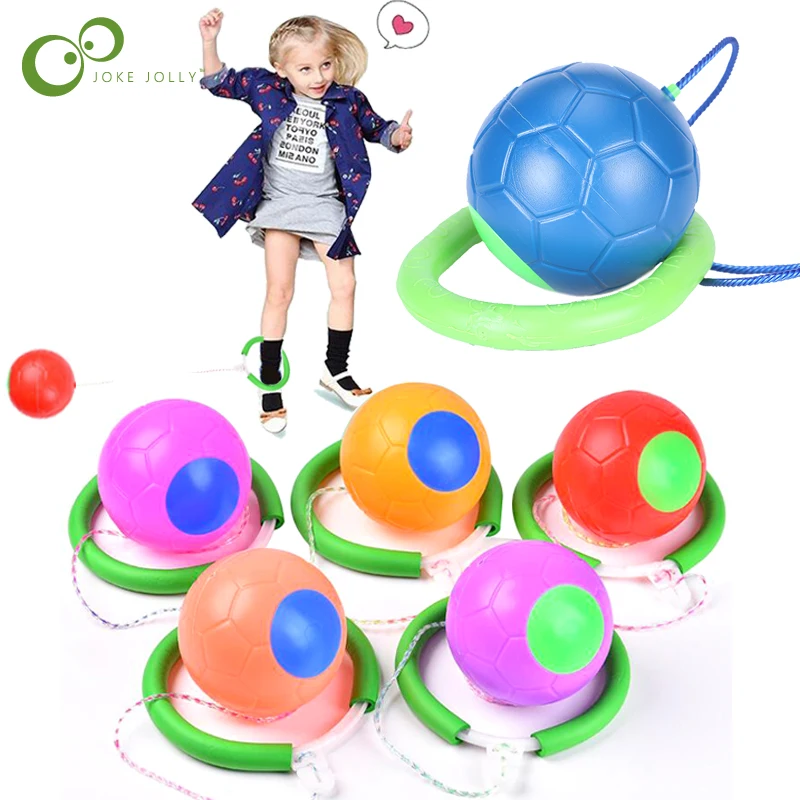 Godob Skip Ball Enfants Exercice Coordination et Balance Hop Jump Playground Toy