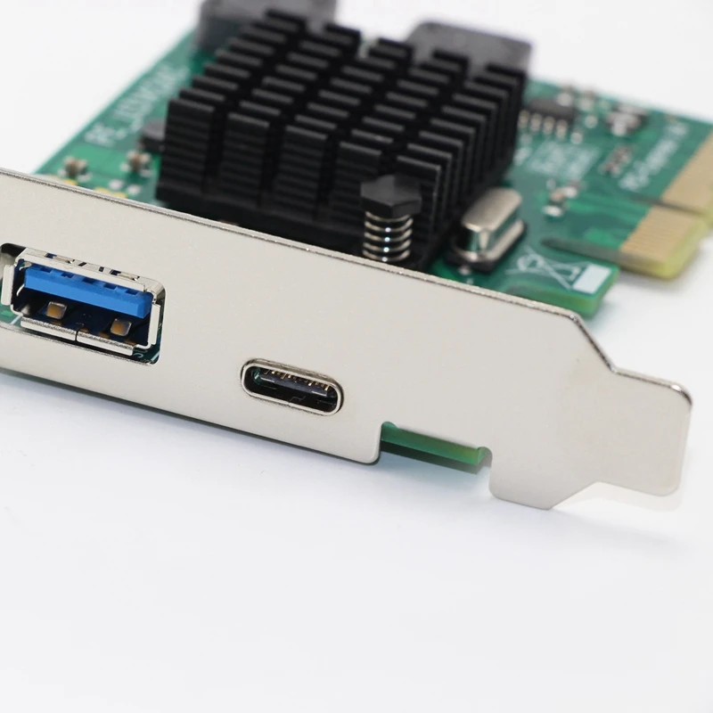 Компьютерная шина PCI-E 4X PCI Express USB 3,1 Тип C карты расширения с 15 пин PCIe конвертер