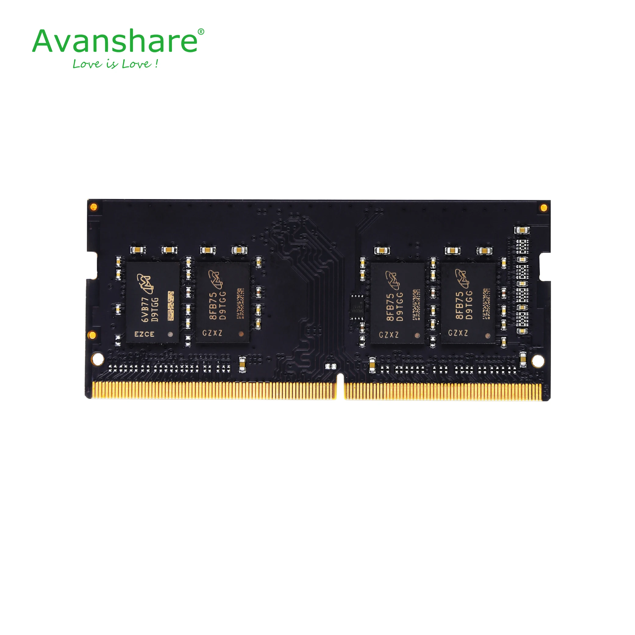 Память для ноутбука Avanshare DDR4 4 ГБ 8 16 32 2400 МГц 2666 3200 ОЗУ Sodimm память пожизненная
