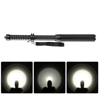 

TIOODRE Black Baseball Bat Torch Led Flashlight Q5 Waterproof Super Bright Security Light New 2020