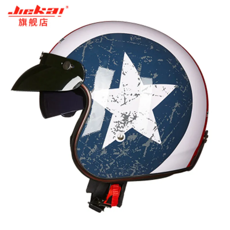 Capacete, Мото шлем Мото Кросс JIEKAI 510 мото rcycle шлем противотуманный двойной объектив половина шлем гоночный шлем/матовый черный