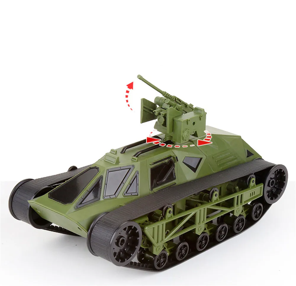 Feilun FC138 1/12 2,4G 30 км/ч ABS и электронные компоненты rc танк Электрический бронированный внедорожник РТР модель