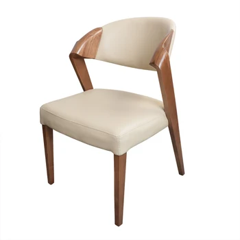 

Dining chair home designer modern minimalist Nordic light luxury dining sales office negotiating table and s so