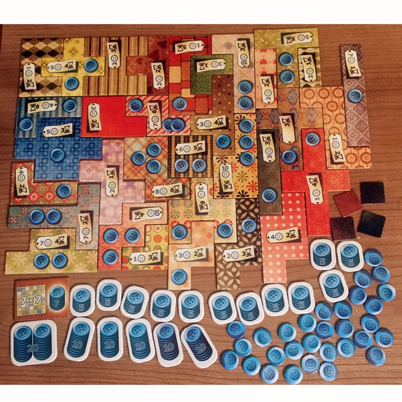 Patchwork Board Game 2 Players Family/Party Best Gift for Children Battle Game Indoor Entertainment
