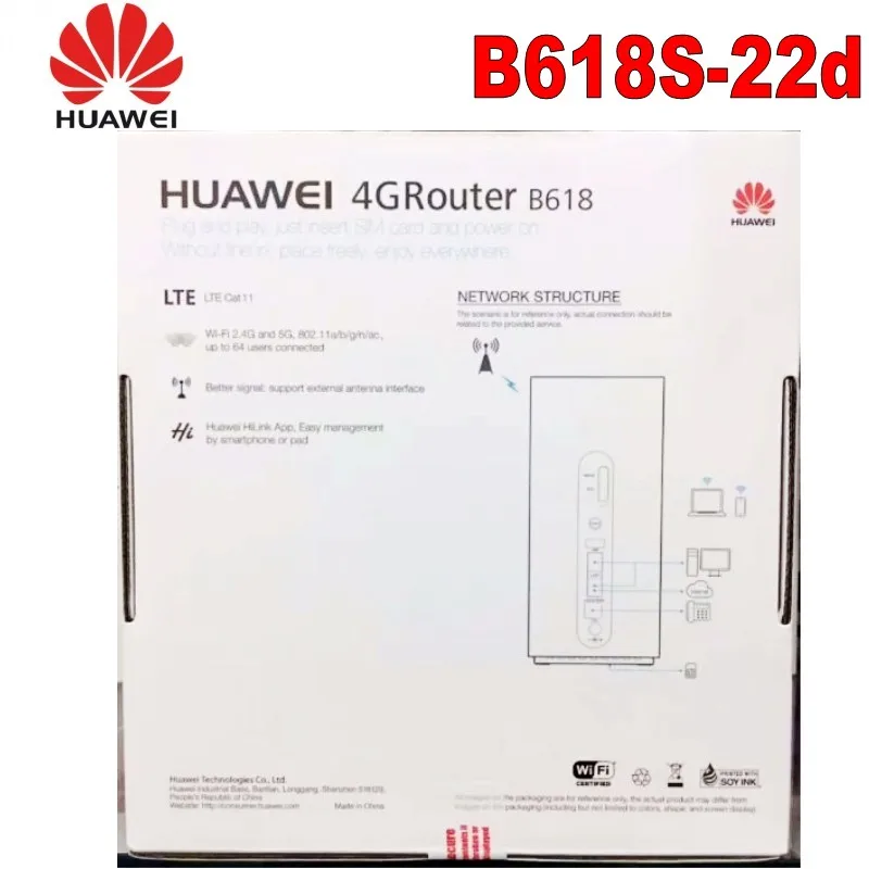 Набор из 50 шт. беспроводных шлюзов Huawei B618s 22d LTE Cat11|antenna 4g|antenna wirelessantenna 4g ts9 |
