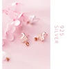 Modian 100% 925 Sterling Silver Original Design Rose Gold Color Cute Squirrel Stud Earrings for Women Fashion Bijoux Brincos ► Photo 2/5