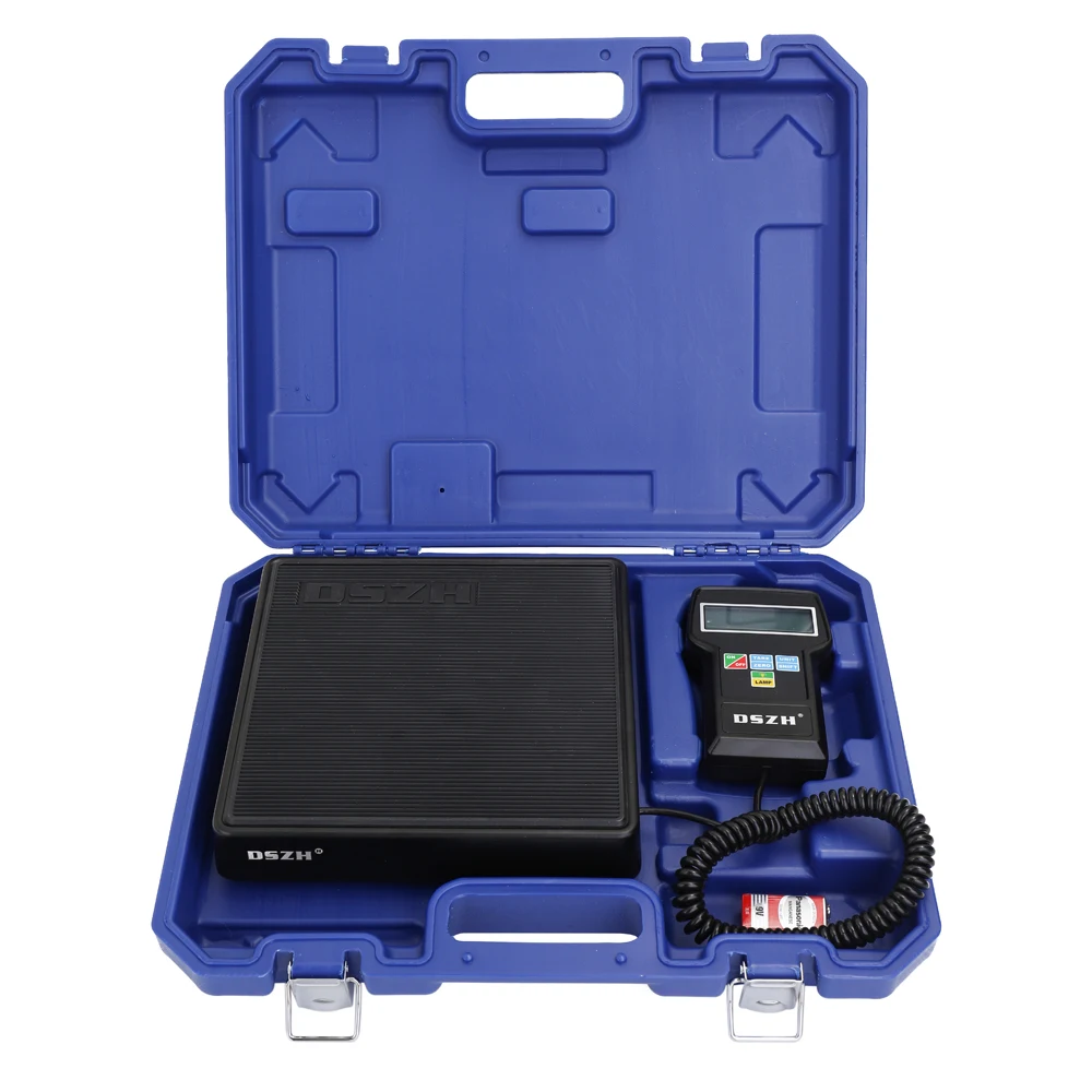

Digital Refrigerant Scale Electronic Refrigerant Charging Digital Weight Scale with Case for Weighing Scal 220lb/100kg