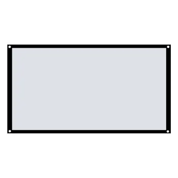 

Large 16:9 Foldable Design Home Projection Screen Film Theater Outdoor 60/72/84/100/120 inch Movie Video Screen for Projector