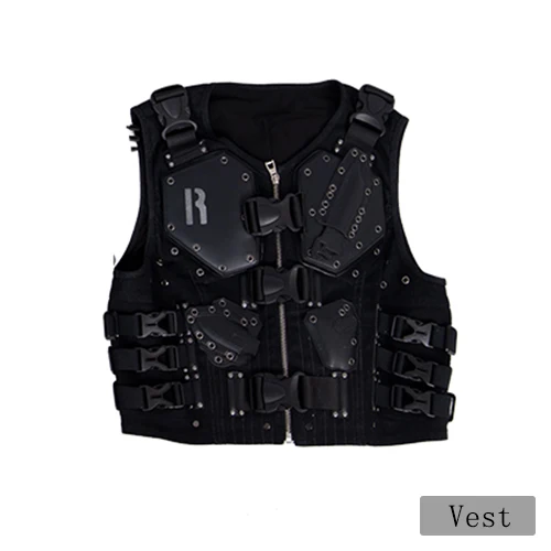 Костюм для косплея из фильма G I Joe Retaliation Roadblock, костюм для взрослых мужчин, однотонный костюм для косплея, камуфляжный костюм, тактическая форма, на заказ - Цвет: Vest