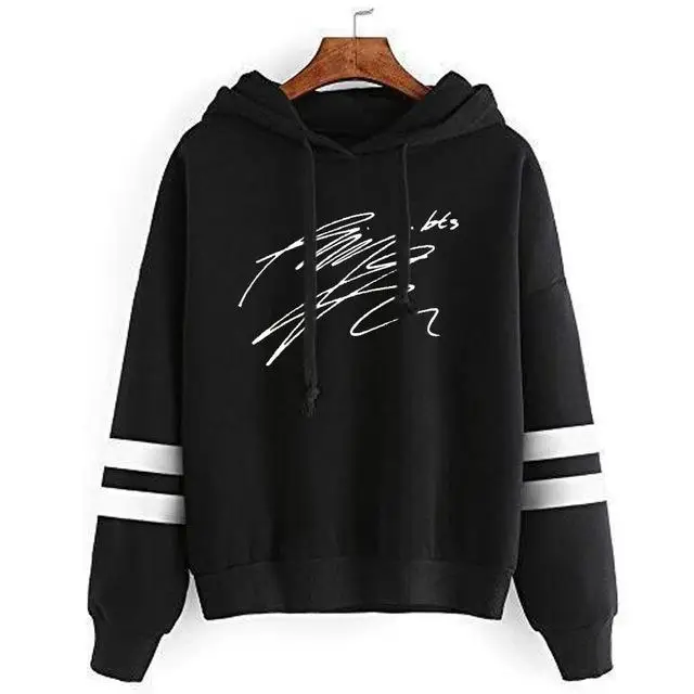 Harajuku KPOP толстовка с капюшоном для женщин Moletom Feminino корейский худи куртка в уличном стиле Женская негабаритная Толстовка - Цвет: 13