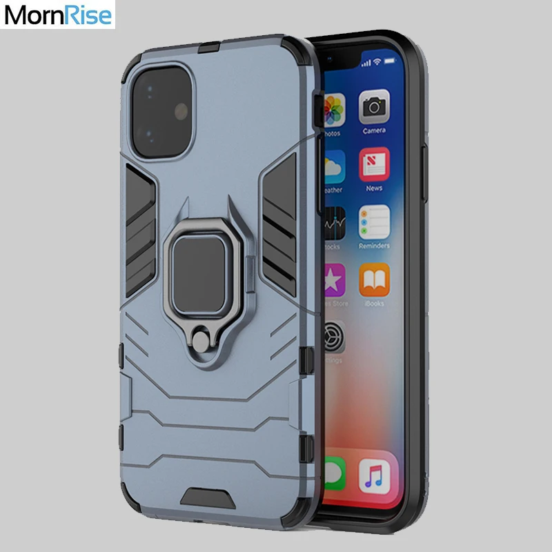 Жесткий Гибридный чехол Броня Защитная крышка для iPhone/11 11 Pro Max с магнитным