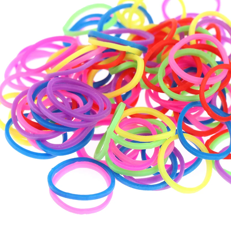 Bands Bracelet Elastic-Band Rubber Loom Lacing Weaving Girl Children Gift for 120pcs