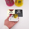 WIFI Sign 3D Acrylic Mirror Wall Stickers Rewritable Handwriting Account and Password For Public Shope WIFI Signage ► Photo 1/6