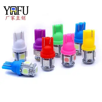 

Manufacturer direct sale automobile bulb T10 5050 5smd width indicating working light motorcycle steering led license plate lamp