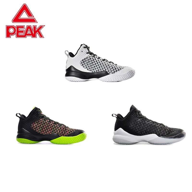 

PEAK Men's Basketball Shoes Lou Williams Street Master Professional Cushioning Basketball Sneakers Flexible Sport Training Shoes