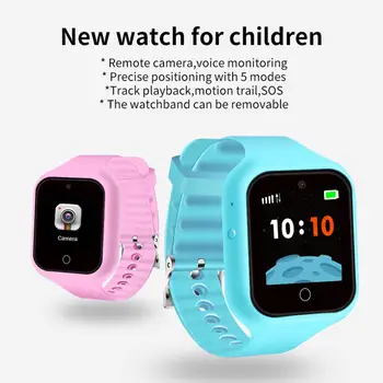 

S668A Kids Smart Watch Phone Alarm Clock IP67 Waterproof Swimming SOS Call Anti Lost GPS Tracker Remote Monitoring Sport Watch
