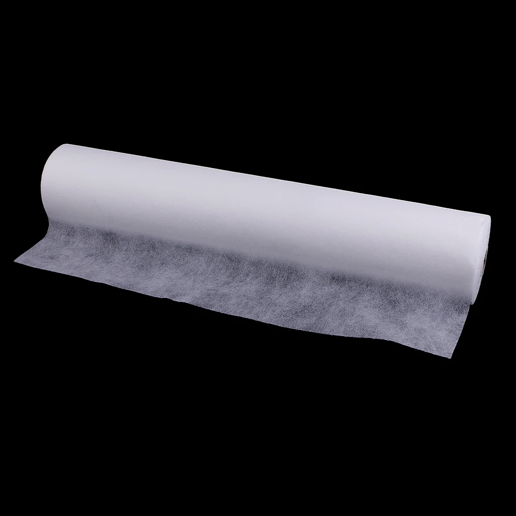 3 Rolls 150 Sheets Disposable Non-Woven Headrest Paper Bed Sheets for Spa Salon Massage Tattoo Table Anti-oil 50x70cm