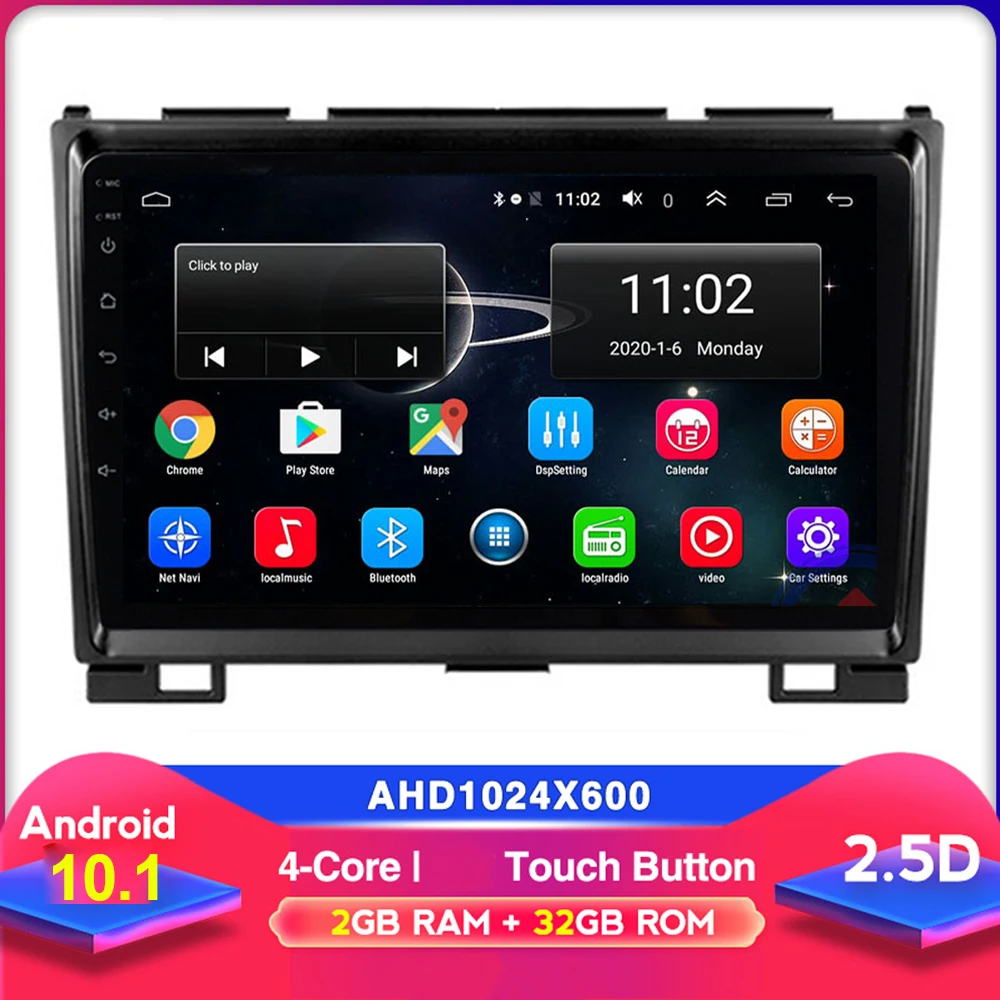 

2din android 10.1 car DVD player for Harvard Hover Great Wall H5 H3 car radio gps navigation Multimedia WiFi car stereo Radio