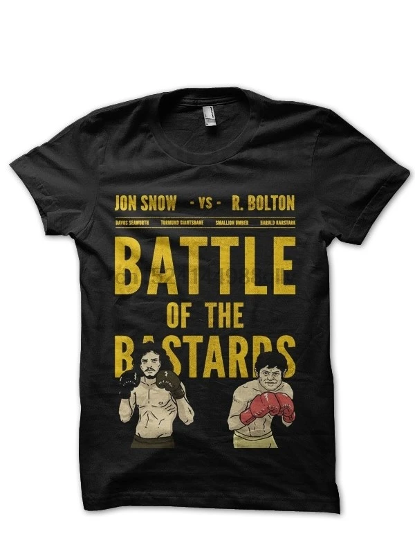 Черная футболка Battle Of Bastards |