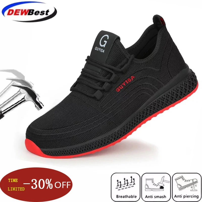 steel toe stylish shoes