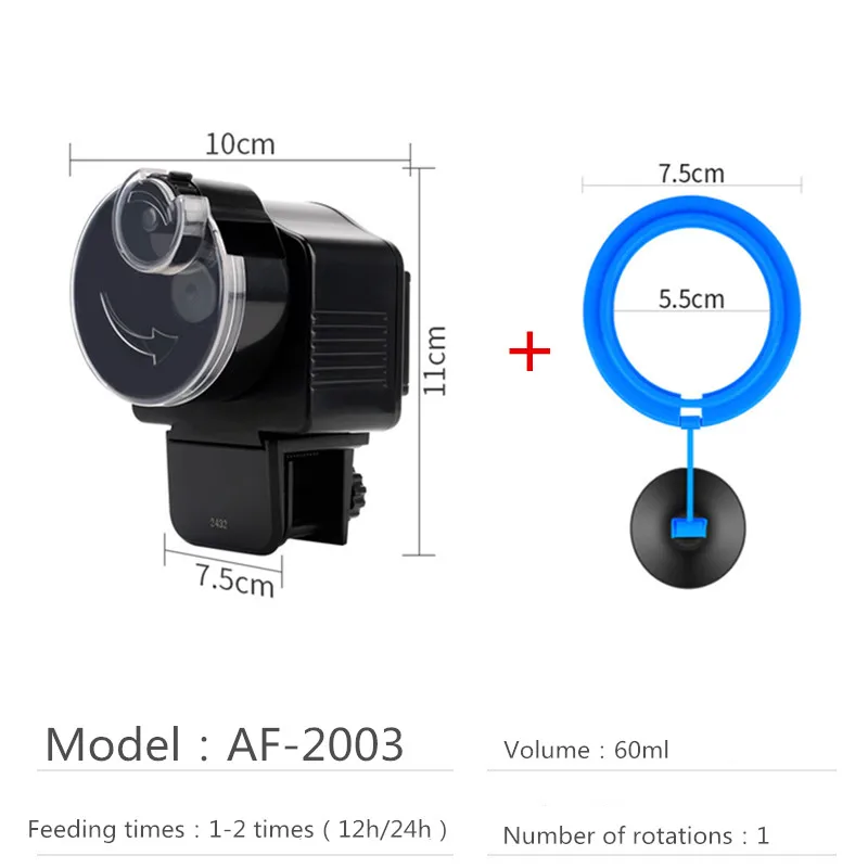 Adjustable Automatic Aquarium Timer Auto Fish Tank Pond Food Feeder Feeding with LCD Aquarium Tank Automatic Fish Feeder 