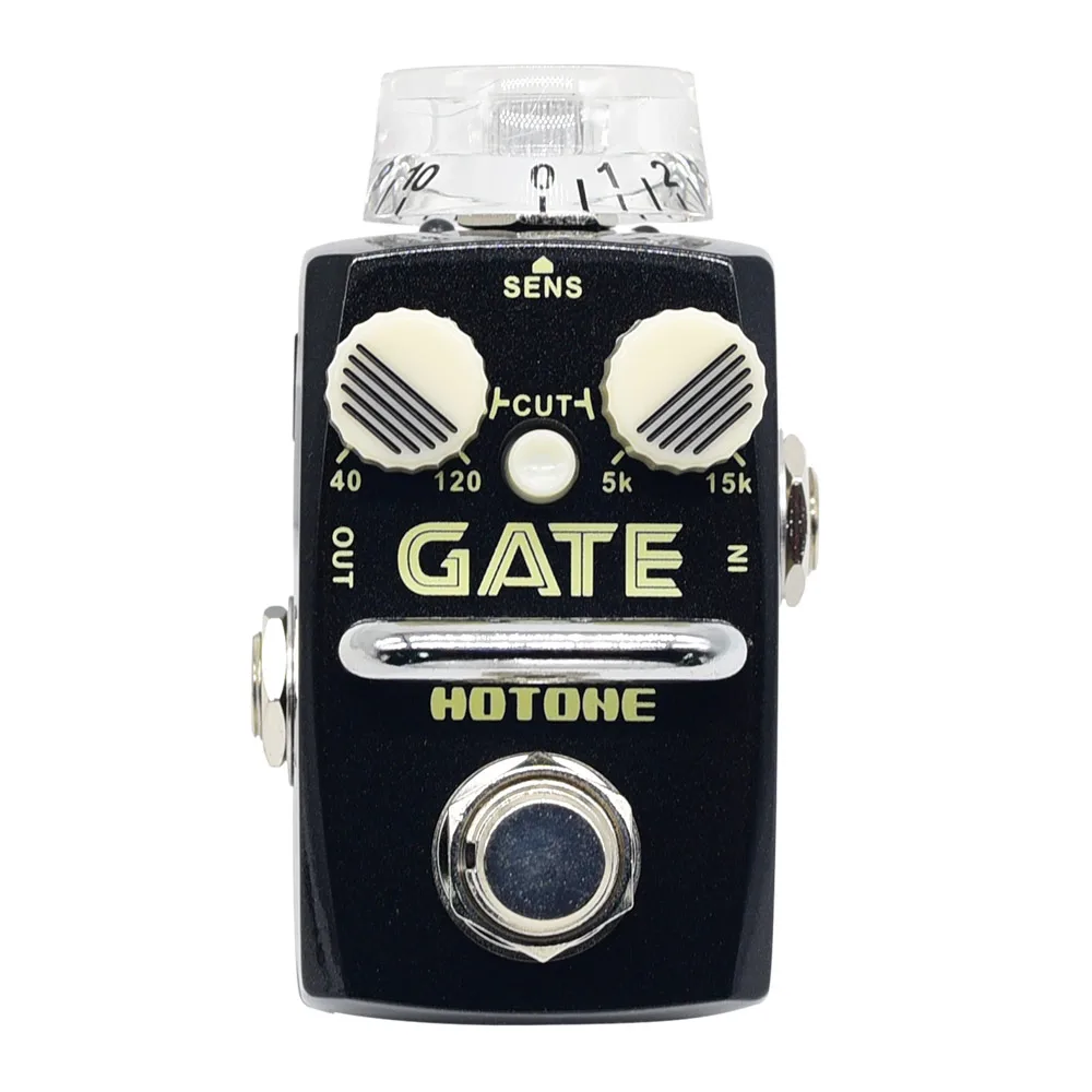 Hotone Skyline Gate Noise Reduction Reducer Reductor Guitar Bass Effects Pedal SNR-1