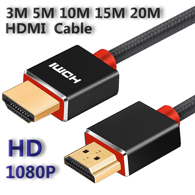 HDMI-compatible Cable Video Cables HDMI 2.0 Gold Plated 1.4 4K@120Hz 1080P  3D Cable for HDTV Splitter Switcher PS5 0.5m 1m 2m 3m - AliExpress