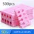 Оптовая продажа 500шт Педикюр Toe Сепараторы Nail Art Finger Сепараторы Мягкая Пена Toe Носилки Для Ног и Пальцев Расслабляющий Холдинг 30