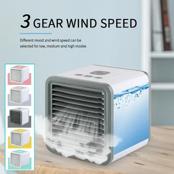 

Mini Cooling Fan Air Conditioner Cool for Bedroom Home Summer Artic Cooler Portable Portable Home Office Indoor Outdoor Travel
