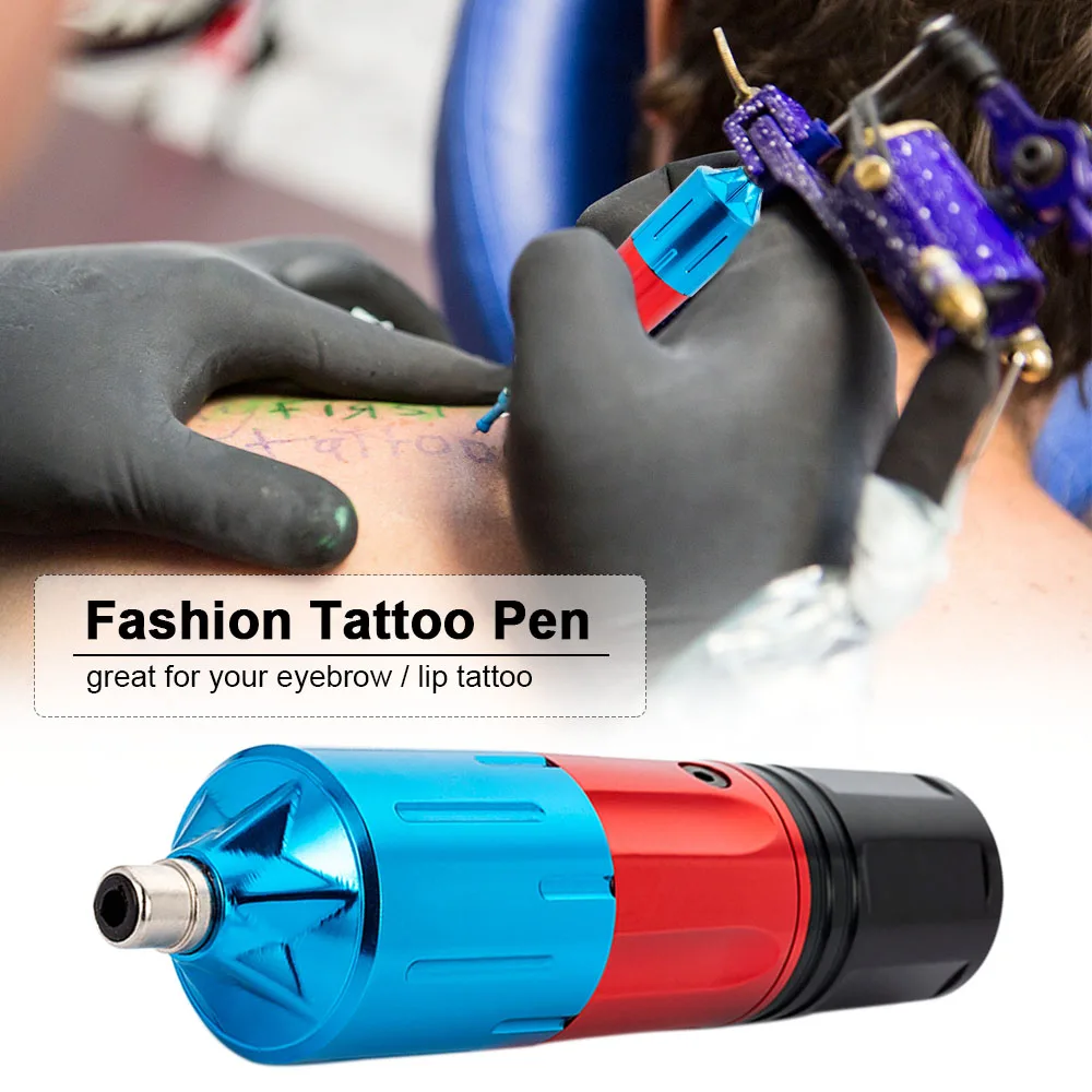 

Portable Tattoo Pen Rotary Tattoo Machine & Makeup Pen Eyebrow Lip Body Permanent Makeup Machine Tattoo Body Art Tool