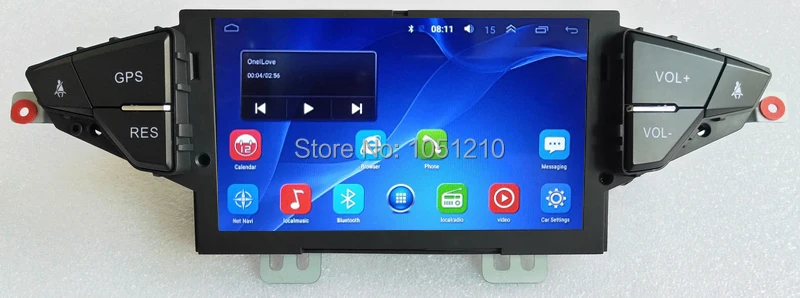  Ouchuangbo auto stereo gps radio for FAW Besturn B70 2014 2015 with android 8.1 system 1080P video 