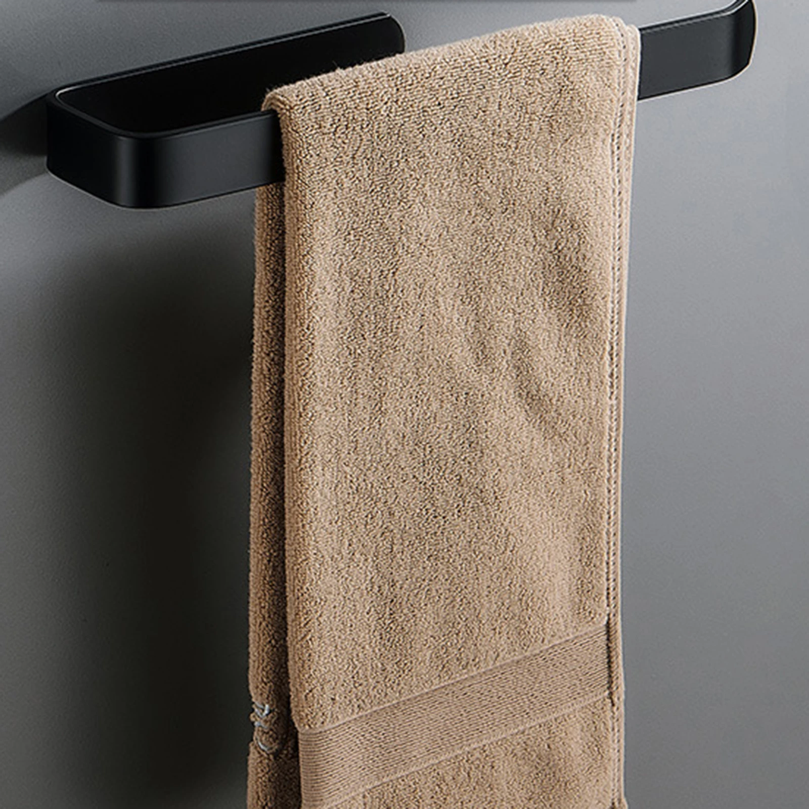 Towel Rail towel rack Punch-free Bathroom Wall Mounted Self-adhesive Roll Paper Hanging Hanger Shelf Bathroom Accessories