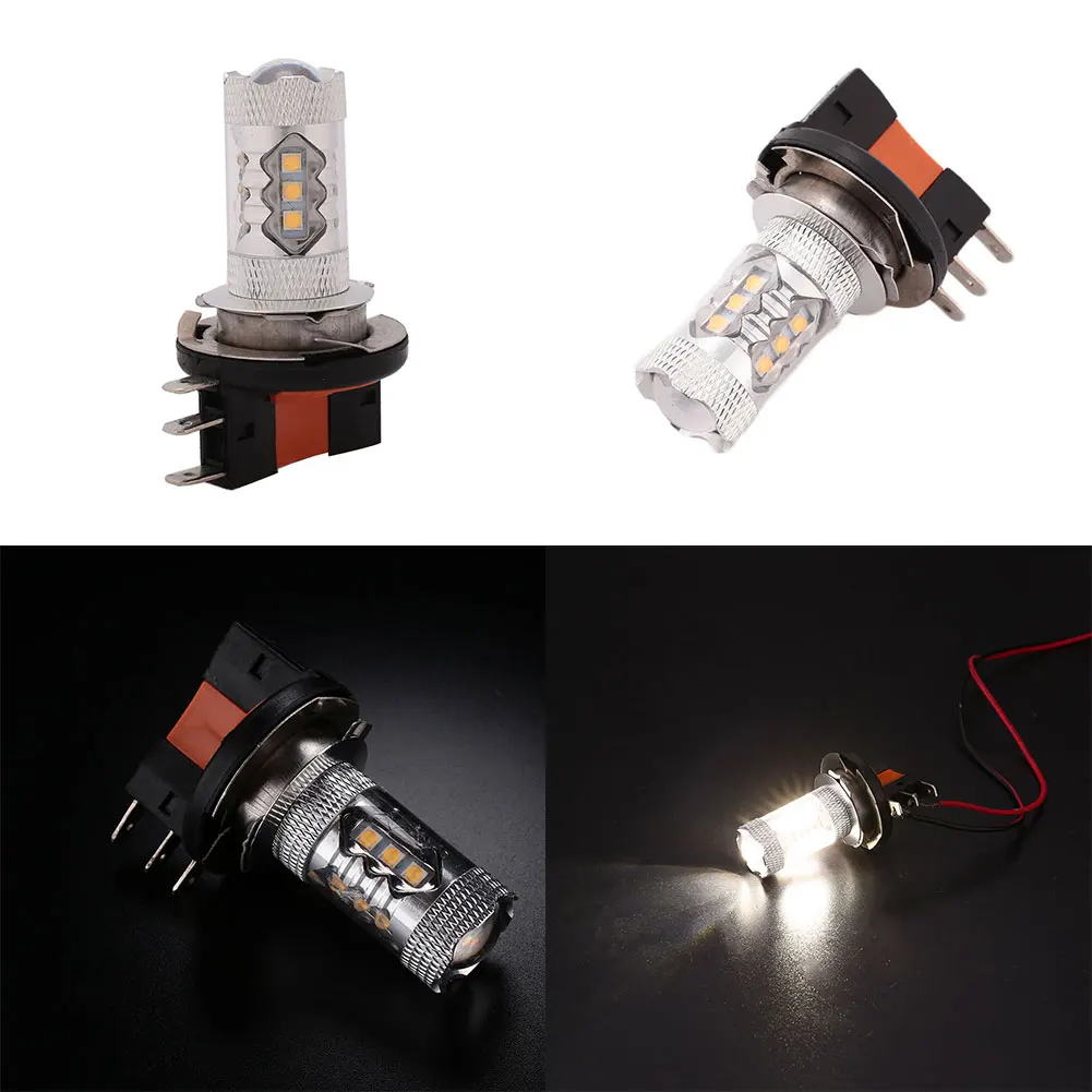 DC 12V 80W H15 16XBD туман высокий светильник светодиодный индикатор светильник ing Светильник лампы