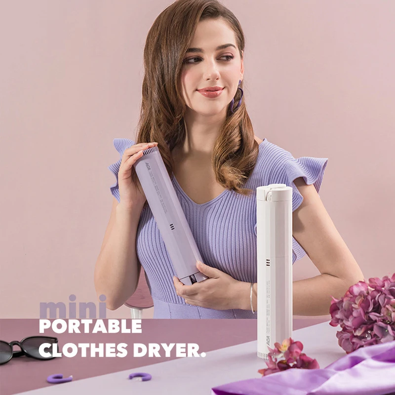 220V Portable Clothes Dryer Household Small Multi-Function Portable Heating Quilt Dryer Travel Dormitory Clothes Dryer 3