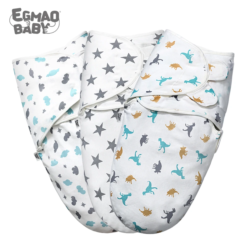 Manta para bebé de 0 a 6 meses, envoltura para bebé, faja para recién nacido con cremallera ajustable, de algodón orgánico