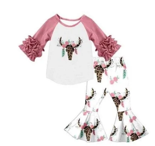 

Newborn Infant Girls Embroider T-Shirt Tops Leggings Pants 2Pcs Outfits Set Clothes Long Sleeve Autumn and Winter Kid Clothes