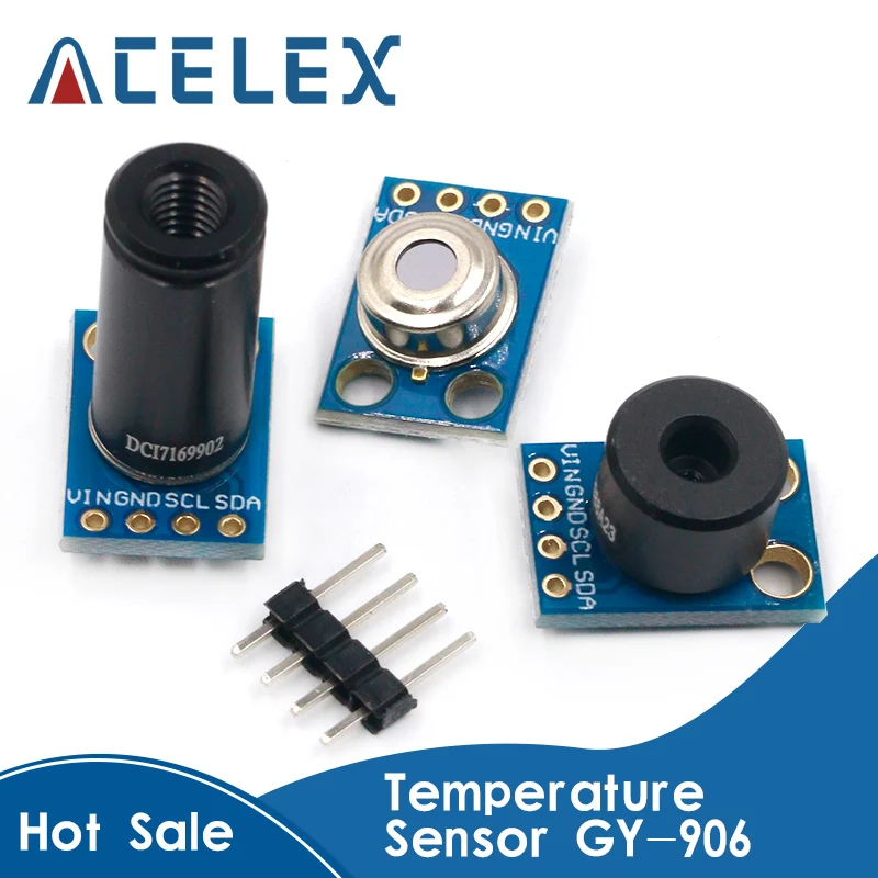 GY-906 MLX90614ESF新MLX90614非接触温度センサーモジュール互換 - AliExpress ツール