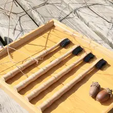 Зубная щетка с мягкой щетиной зубная щетка из натурального бамбука бамбуковая зубная щетка с мягкой щетиной для взрослых